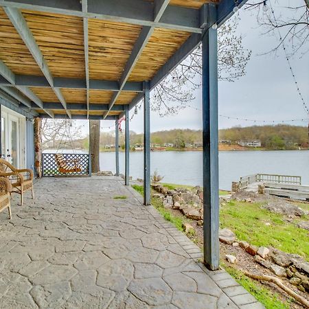 Lakefront Arkansas Abode - Deck, Grill And Fire Pit! Villa Hardy Exterior photo