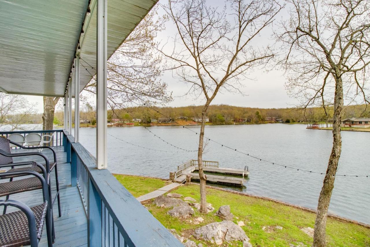 Lakefront Arkansas Abode - Deck, Grill And Fire Pit! Villa Hardy Exterior photo