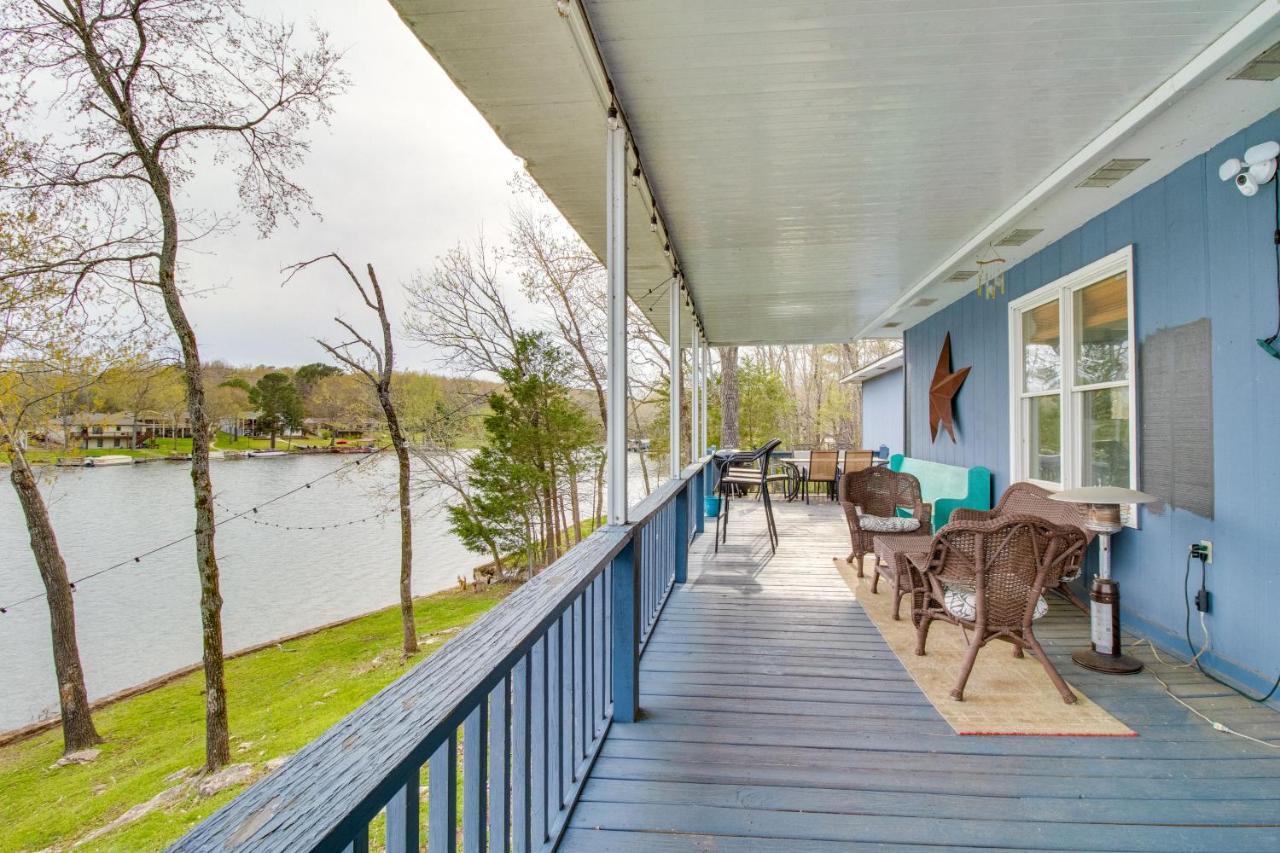 Lakefront Arkansas Abode - Deck, Grill And Fire Pit! Villa Hardy Exterior photo