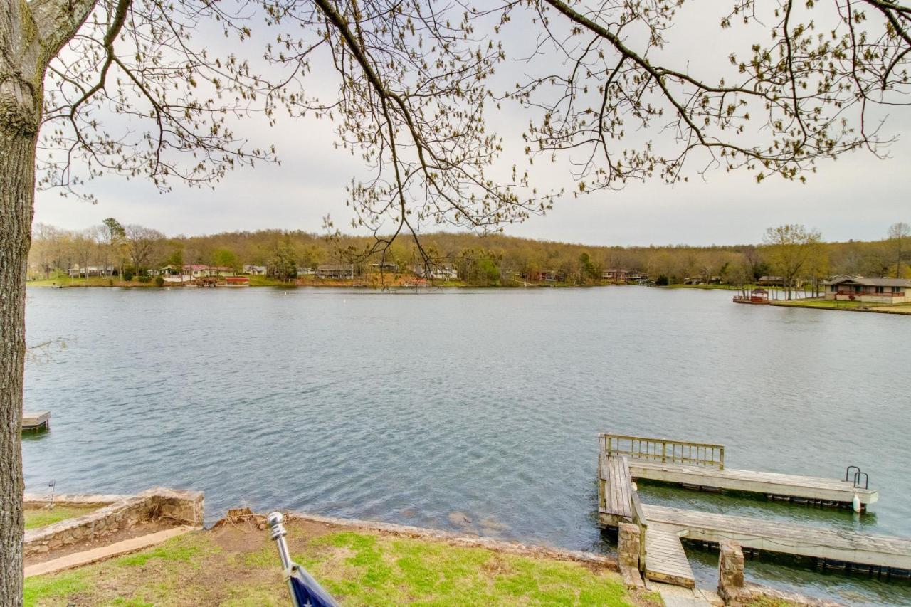 Lakefront Arkansas Abode - Deck, Grill And Fire Pit! Villa Hardy Exterior photo