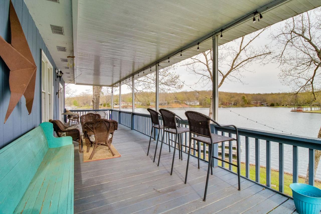 Lakefront Arkansas Abode - Deck, Grill And Fire Pit! Villa Hardy Exterior photo