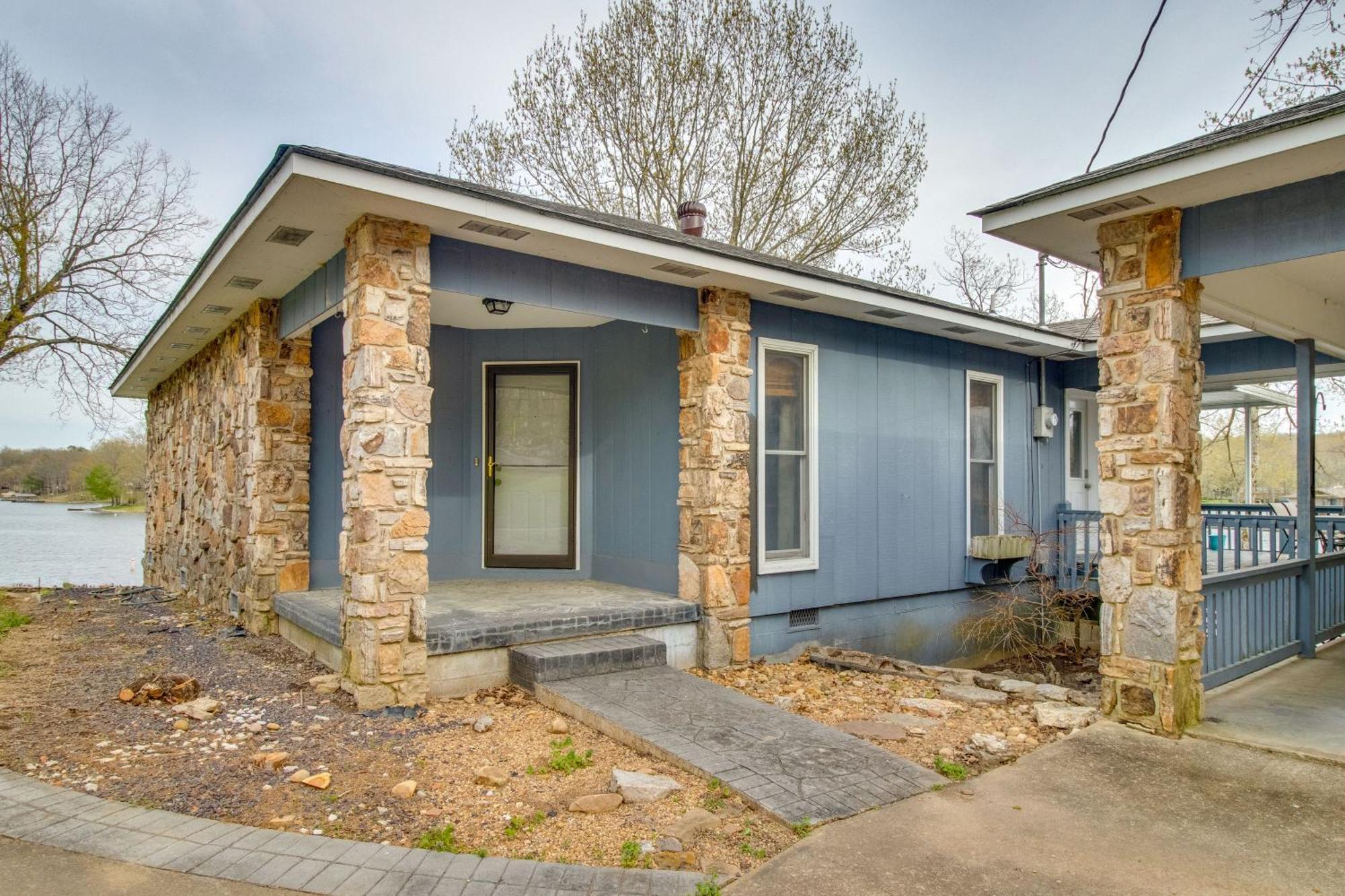 Lakefront Arkansas Abode - Deck, Grill And Fire Pit! Villa Hardy Exterior photo